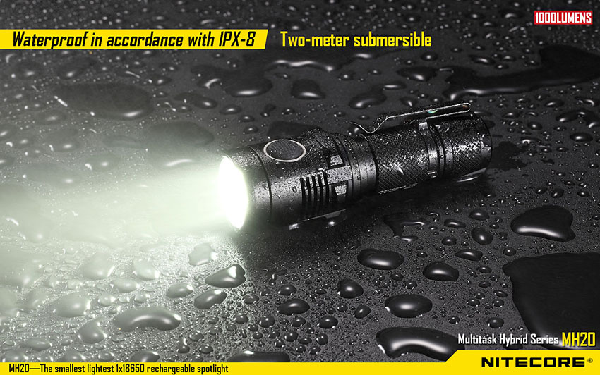 ์Nitecore MH20 (ชาร์จในตัว แถมแบตชาร์จฟรี)