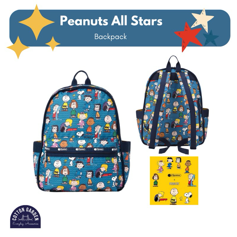 Peanut All Stars กระเป๋าเป้ ใส่คอมพิวเตอร์ เอนกประสงค์