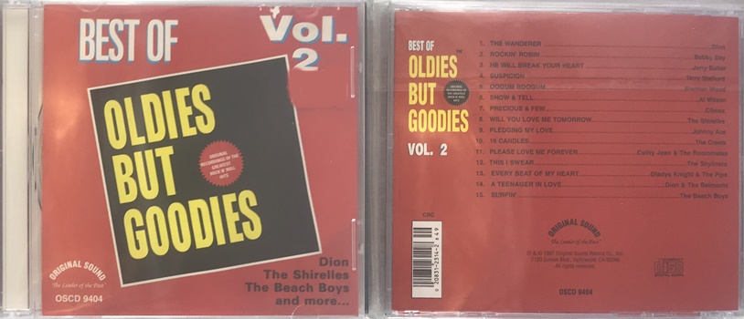Used Oldies but Goodies - Best of Vol.2 ( good)
