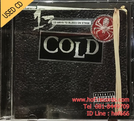 Cold - 13 ways to bleed on stage (US) Used Cd VG+