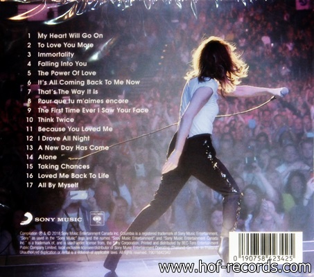CD Ciline Dion - The best of so far 2018 tour edition