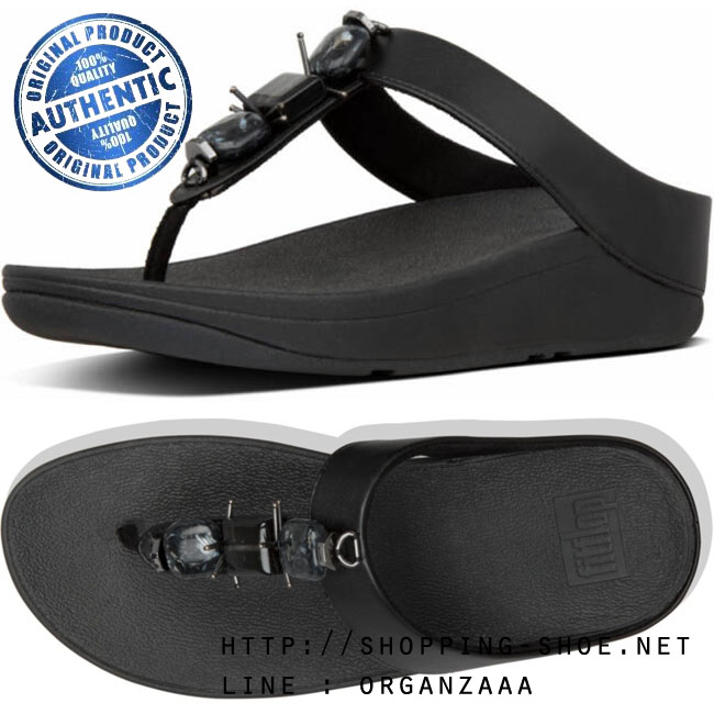 Fitflop Fino Marble Gem Black ของแท้ นำเข้าจาก USA และ UK