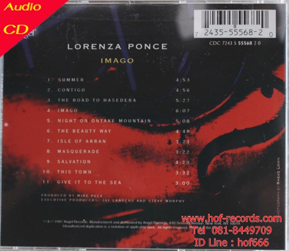 Used CD Lorenza Ponce- Imago ( NM )