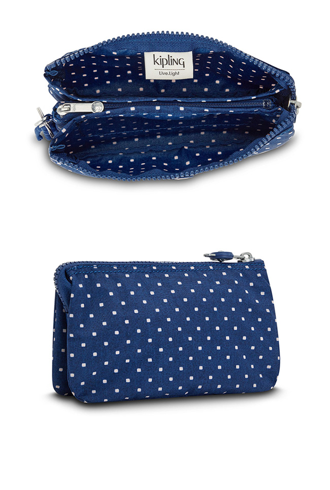 Kipling Creativity L - Soft Dot Blue (Belgium)