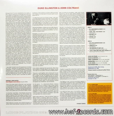 Duke Ellington & John Coltrane 1Lp N.
