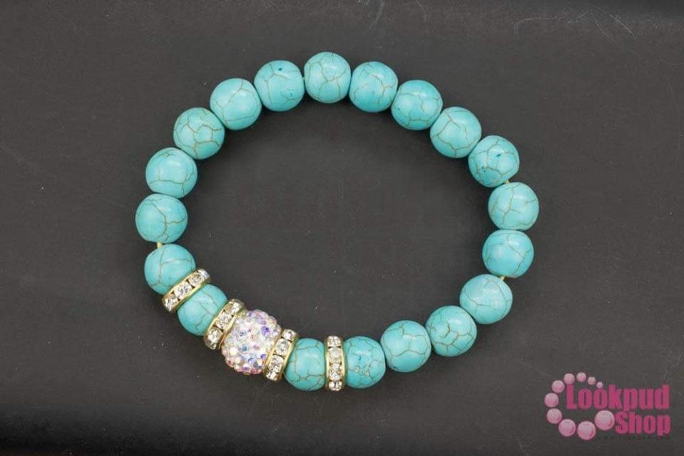 ชุดหินนำโชค ประจำวันเกิดวันศุกร์ หินเทอร์ควอตซ์ (1ชุด)