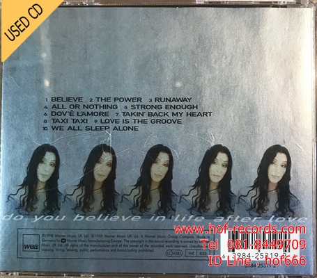Cher - Believe (UK) Used CD 1 Dise VG+