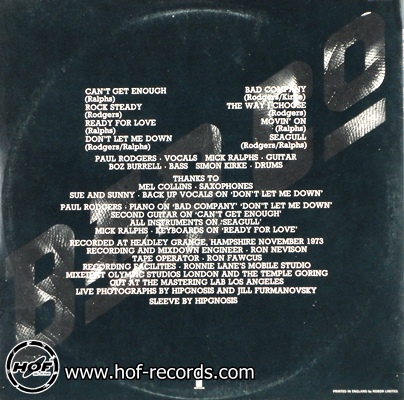 Bad Company - Bad Co 1 LP