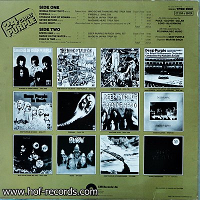 Deep Purple - 24 Carat Purple 1 Lp