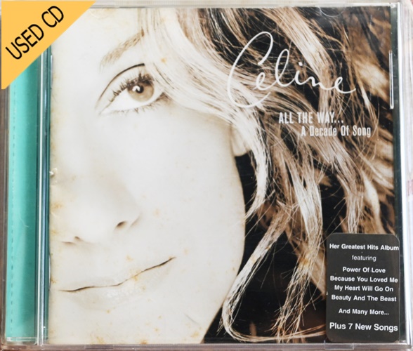 USED CD Celine Dion - All the way a decade of song