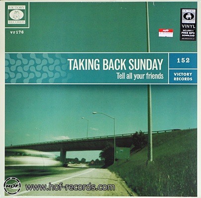 Taking Back Sunday - Tell all your friends 1lp NEW
