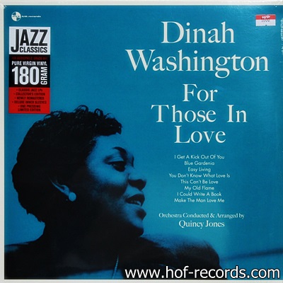 Dinah Washington - For Those In Love 1LP N.