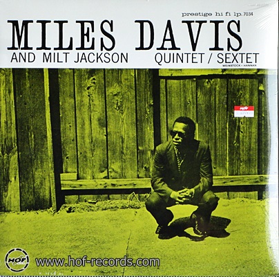 Miles Davis - And Milt Jackson Quintet / Sextet 1lp NEW