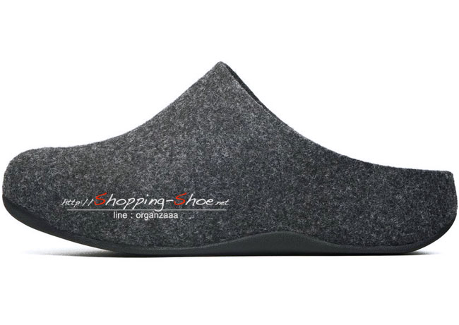 Fitflop Shuv Felt Clog Anthracite ของแท้ นำเข้าจาก USA และ UK