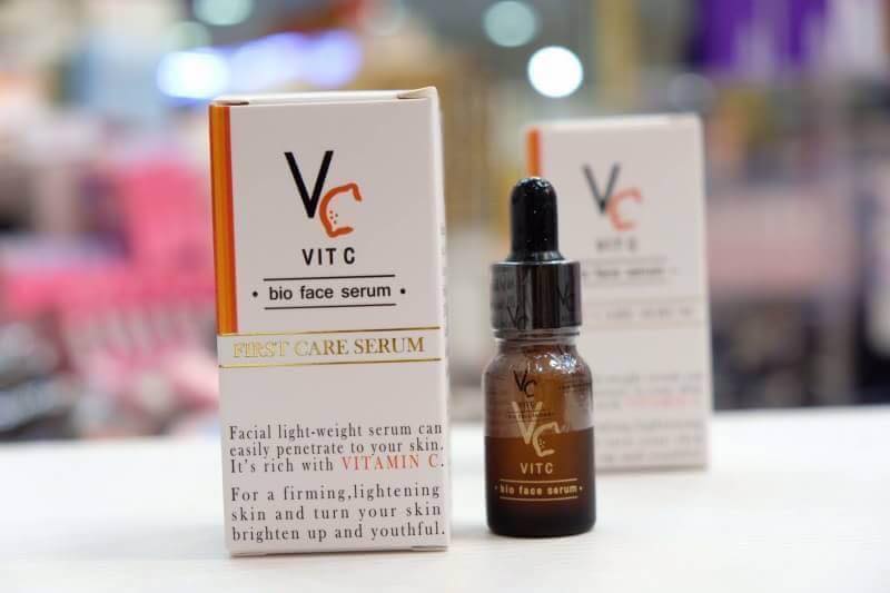 Vit C Bio Face Serum วีซีน้องฉัตร แพกเกจใหม่ล่าสุด