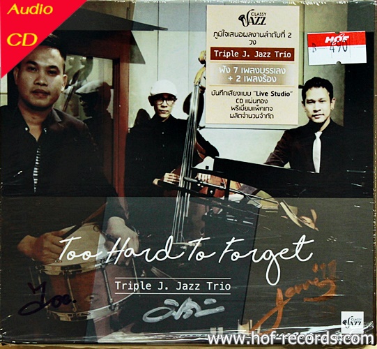 Cd Triple J. Jazz Trio - Too Hard to forget