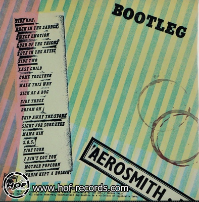 Aerosmith - Live Bootleg 2lp