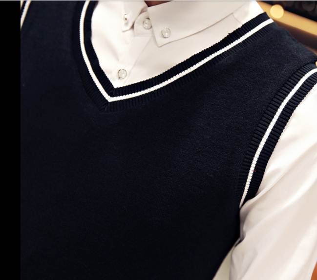 กั๊กไหมพรมผู้ชาย เดินเส้นขาว Size No.35-37-39-41-42 หลากสี ดำ เทาอ่อน เทา น้ำเงิน แดง