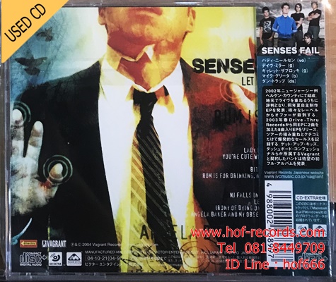 Senses Fail - Let it Enfold You (JP) Used CD 1 Dise VG++