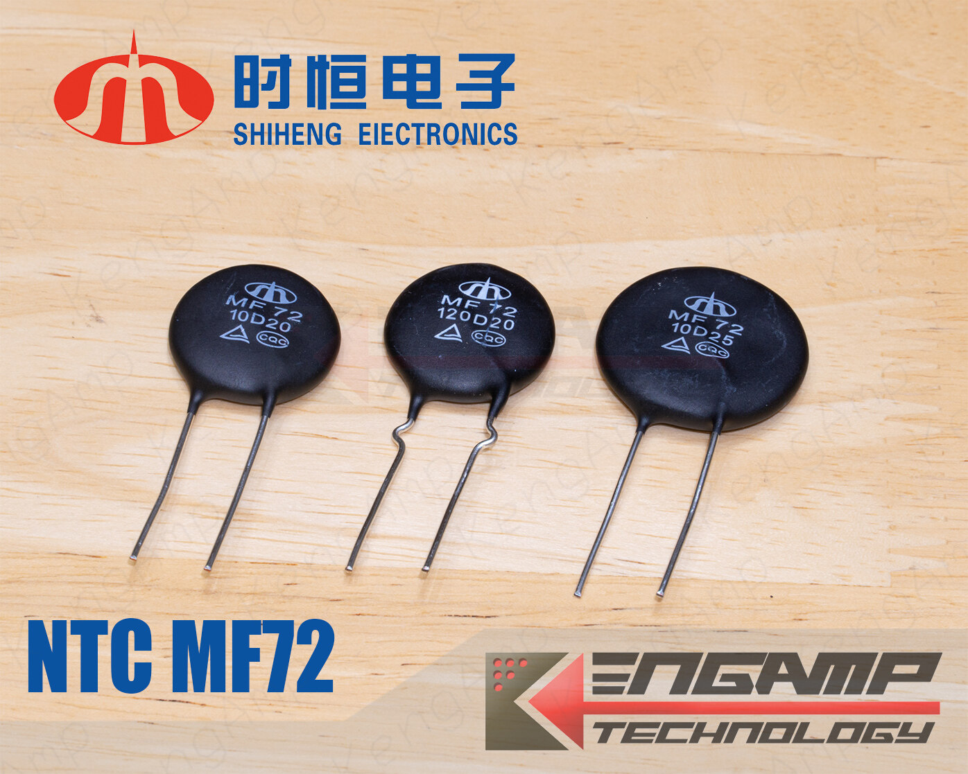 (มีตัวเลือก) [NTC] MF72 5D13 5D20 10D20 10D25 47D20 120D20 Shiheng NTC thermistor (อุณหภูมิเพิ่มขึ้นความต้านทานจะลดลง)