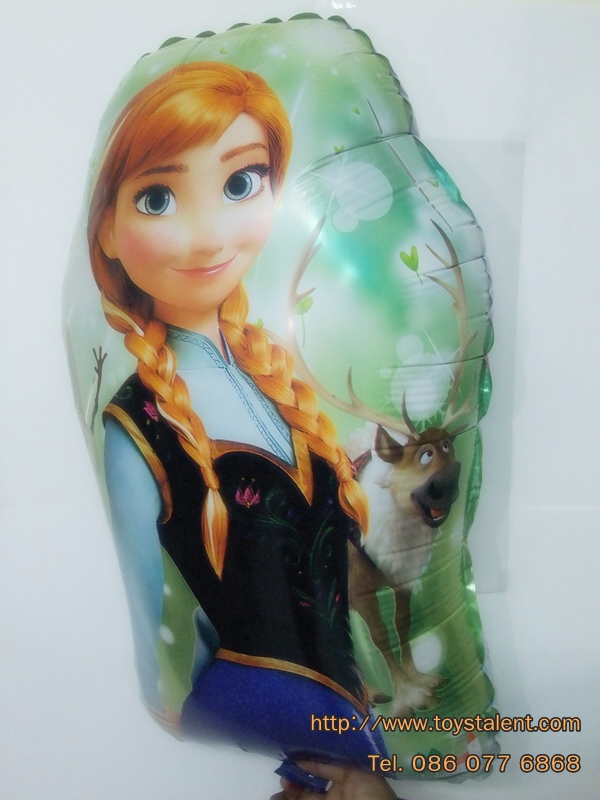 ลูกโป่งฟลอย์การ์ตูน เจ้าหญิงโฟรสเซนต์ - Frozen Princess Foil Balloon / Item No. TL-A096