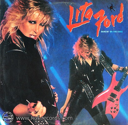 Lita Ford - Dancin' On The Edge 1984 1lp