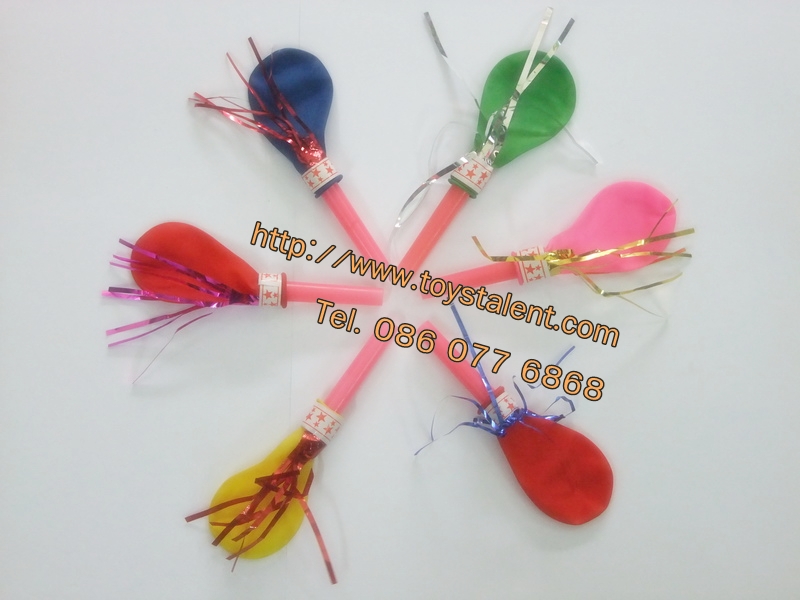 ลูกโป่งมีเสียง (แพ็ค10ใบ) - Beep Balloons