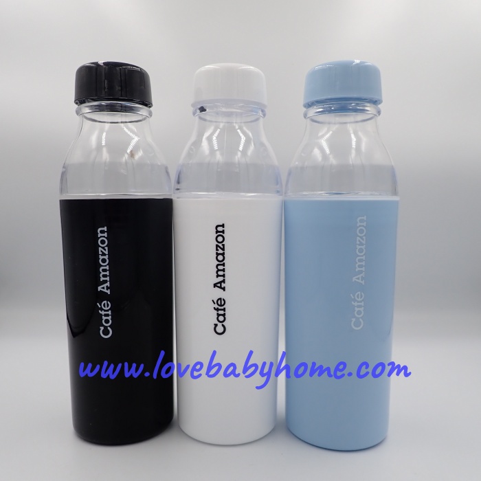 ขวดน้ำ ถอดส่วนคอของขวดได้ รุ่น Black white อเมซอน Amazon