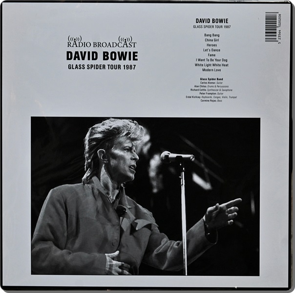 David Bowie - Glass Spider Tour 1987 1Lp New