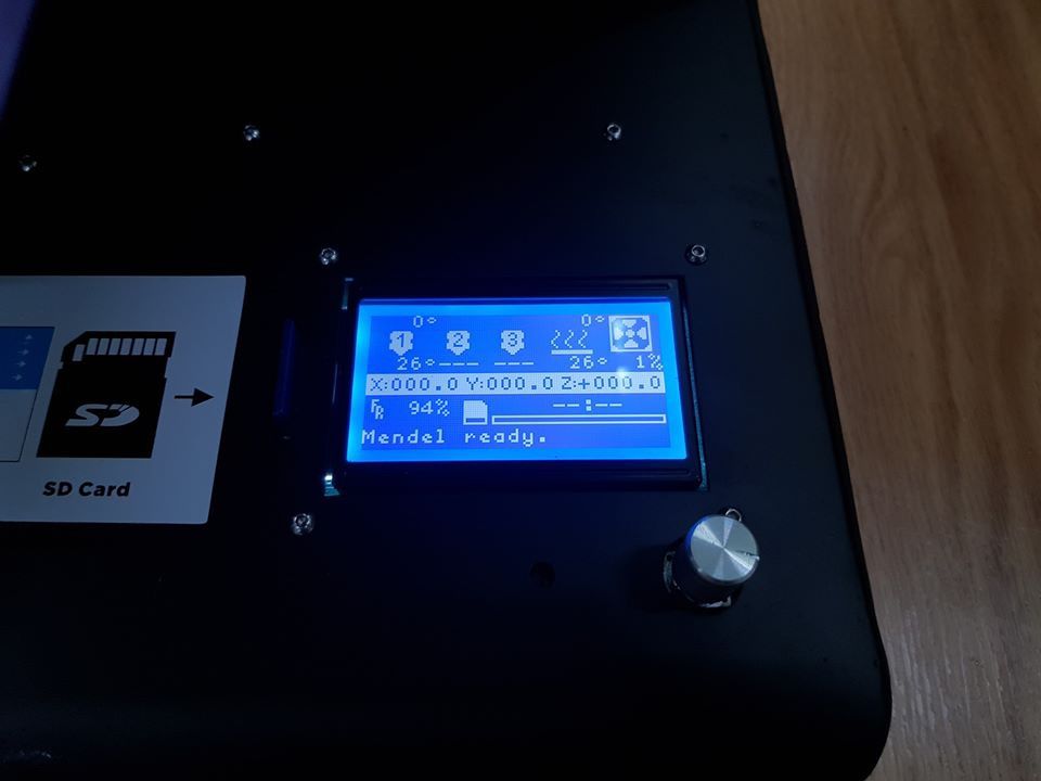 เครื่อง 3D Printer มือสอง หน้ากว้าง 20cm x 20cm