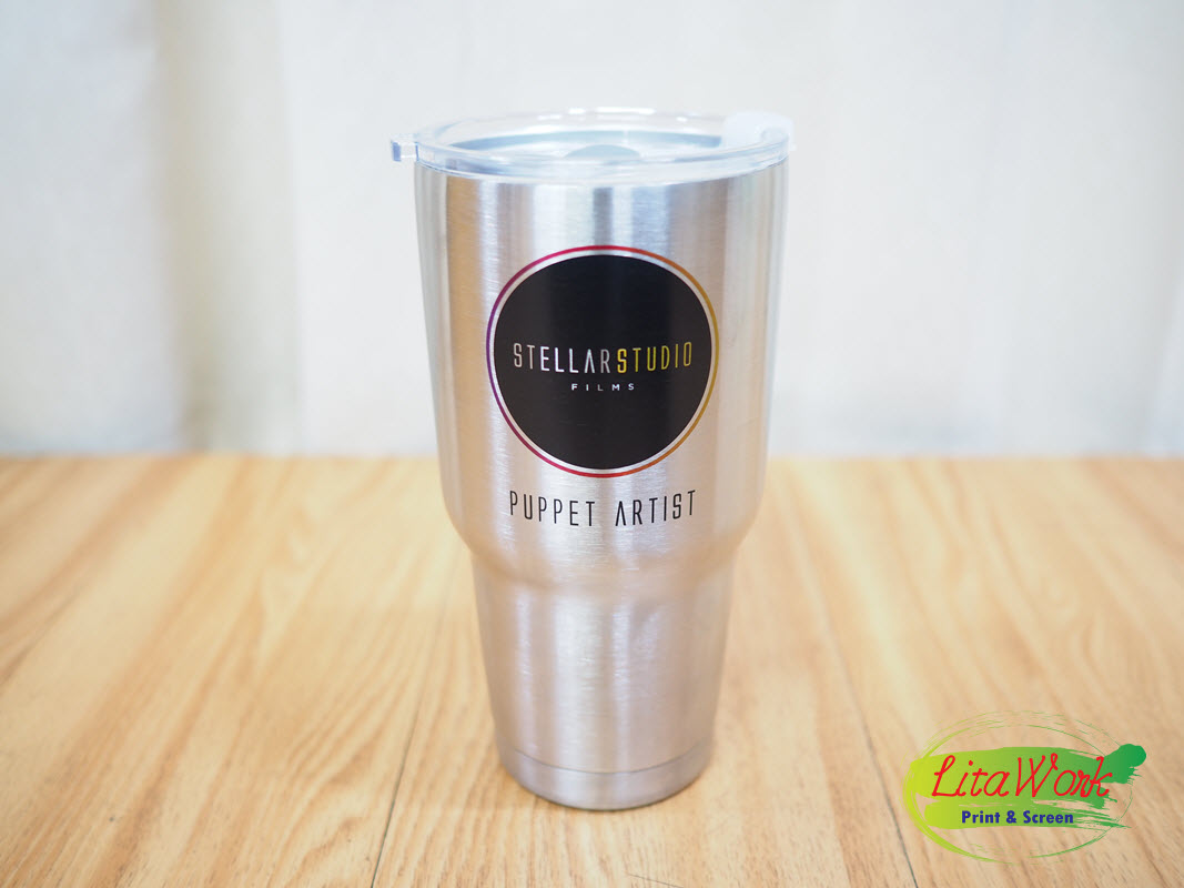 สกรีนแก้ว YETI STELLAR STUDIO