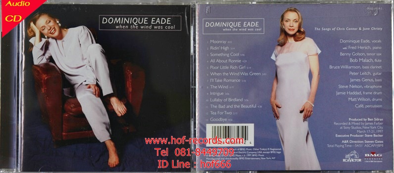Used CD Dominique Eade - When the wind was cool (NM ) US