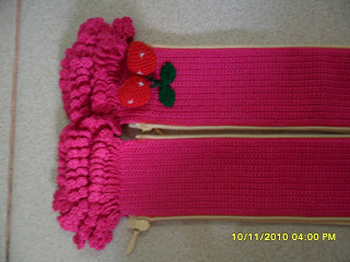 ไหมหุ้มหูกระเป๋า คอลเลคชั่น สีชมพู