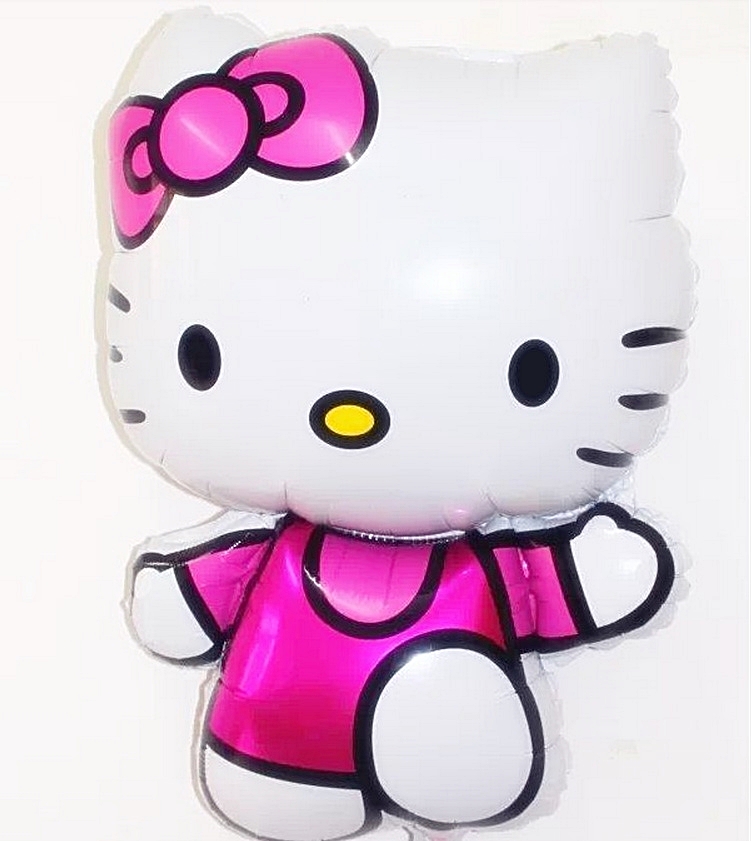ลูกโป่งฟลอย์ ตัว Hello Kitty ไซส์66 X 48 cm มีสองสีให้เลือกซื้อ / Item No. TL-A099