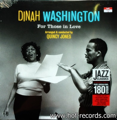 Dinah Washington - For Those In Love 1Lp N.