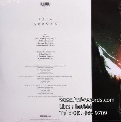 Asia - Aurora Best Of Live 1Lp N.