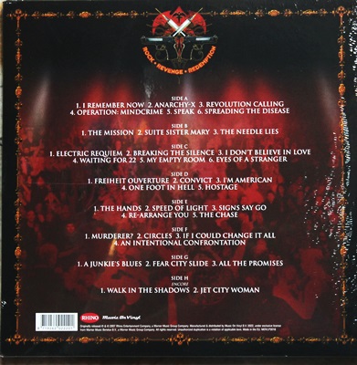 Queensryche - Mindcrime At The Moore 3Lp N.