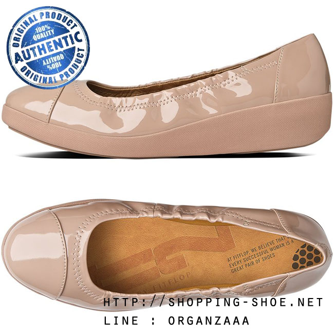 Fitflop F-Pop Ballerina Nude ของแท้ นำเข้าจาก USA และ UK