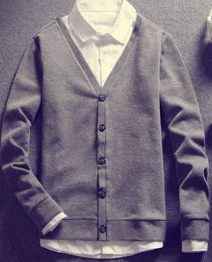 เสื้อคลุมติดกระดุม คาดิแกน ผ้าฝ้ายถัก No.36,38.5,40,42 44 46 สีดำ น้ำตาลแดง ฟ้าอ่อน เทาเข้ม เทาอ่อน น้ำเงินกรม แดง