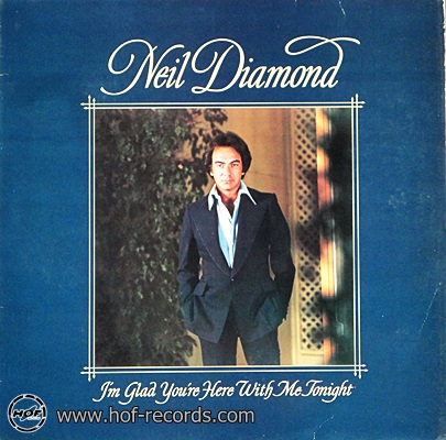 Neil Diamond - I'm Glad You're Here Whit Me Tonight 1977 1lp
