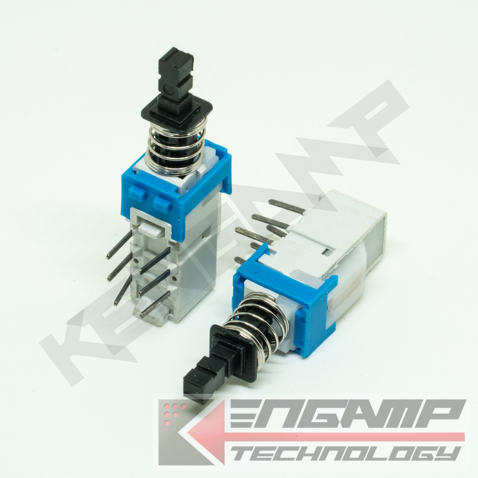 (1ตัว) [SW] สวิตช์ กดติด-กดดับ DPDT 6ขา SWJ-06