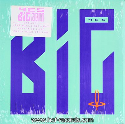 Yes - Big Generator 1987 1lp