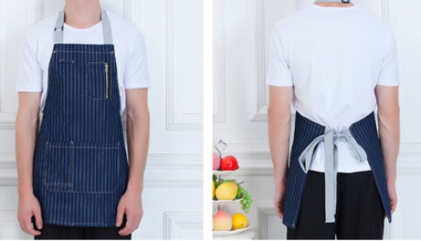 ชุดเชฟ ชุดเอี๊ยม ชุดกันเปื้อน ยีนส์ คอตตอน เอี๊ยม ผู้หญิง ผู้ชาย VIP