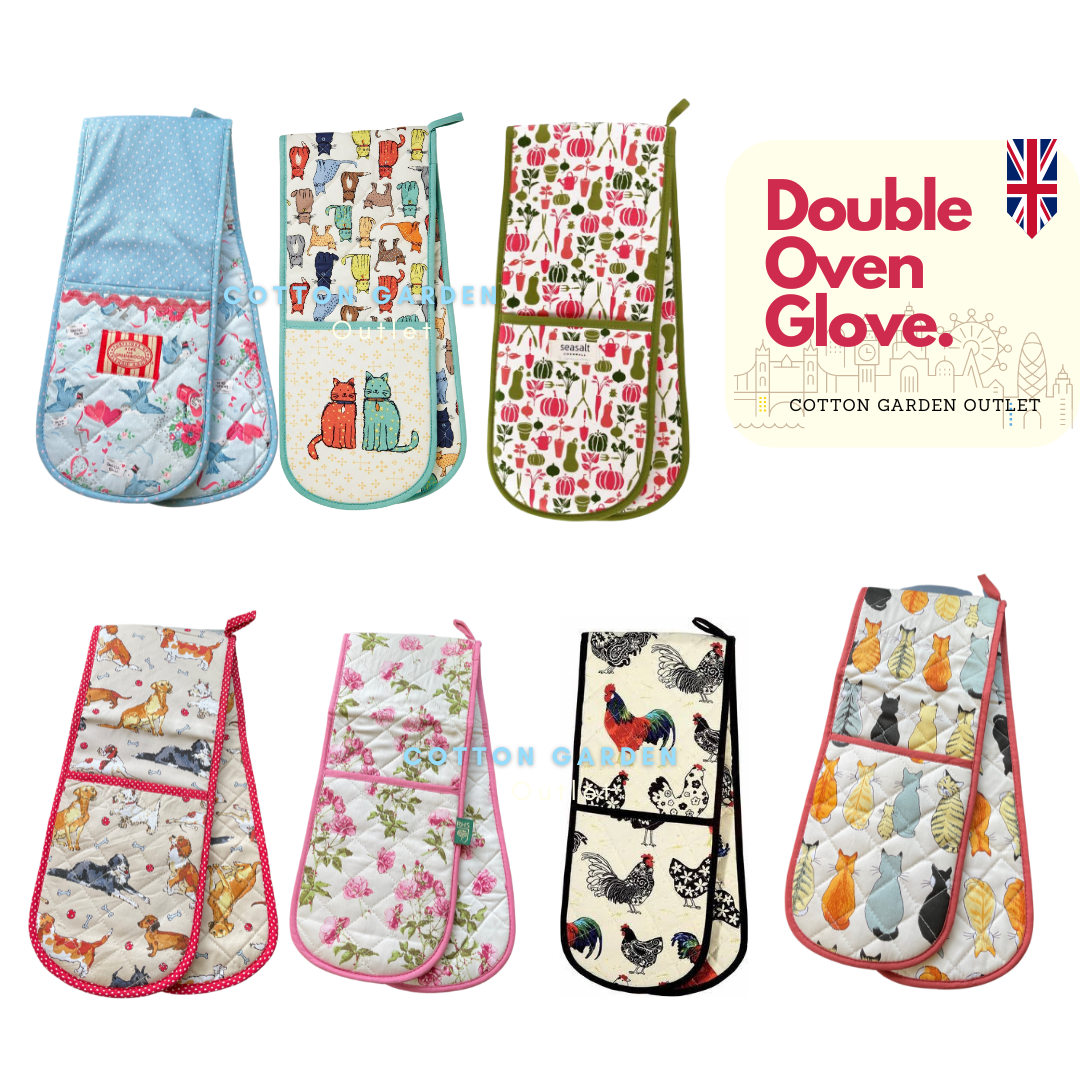 🇬🇧ของแท้จากอังกฤษ ถุงมือกันความร้อนสำหรับห้องครัว Double Oven Glove