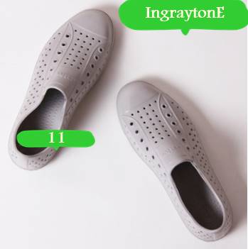 รองเท้าสนีกเกอร์ยาง ไปทะเล แบบผ้าใบหลากสี คู่ ผู้หญิง ผู้ชายแฟชั่น เทาหัวขาว44-45