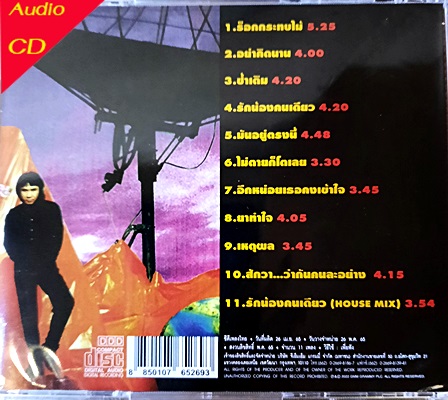 CD ธเนศ วราุลนุเคราะห์ -ร๊อกกระทบไม้ (New CD แผ่นทอง)