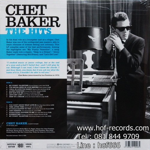 Chet Baker - The Hits 1Lp N.