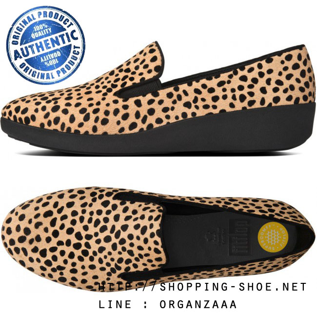 Fitflop F-Pop Skate Pony Leopard ของแท้ นำเข้าจาก USA และ UK (ควรเพิ่มไซส์จากปกติ 0.5-1 ไซส์)
