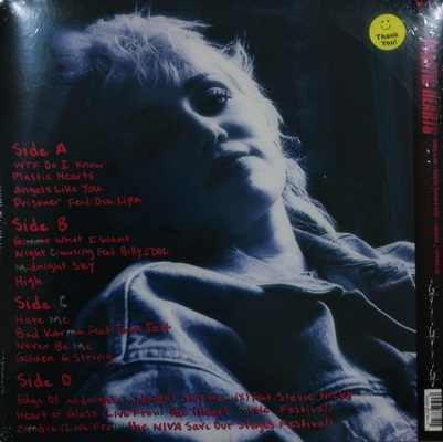Maley Cyrus - Plastic Hearts 1Lp N.