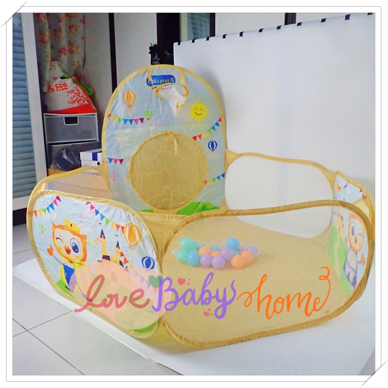 บ่อบอลพับได้ พร้อมลูกบอล 20 ลูก Ball Pit Kingdom